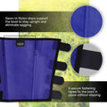 Harrison Howard Loose Fitting Fly Boots UV-Protective Extra Tough Mesh Ventilated Four Fasteners Stay-on Design Protect 