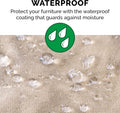 Furhaven Waterproof Throw Blanket for Dogs & Indoor Cats, Washable - Shaggy Plush Calming Long Faux Fur & Velvet Dog Bla