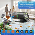Ycozy WiFi Automatic Fish Feeder for Aquarium with Remote APP Control, Plug Powered, with Plug & USB-C Cable Vacation Au