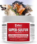 Jeffers Super Sulfur Natural Healing Paste for Dogs, Cats & Horses 8 oz – Wound Care, Skin & Coat Support for Animals, S