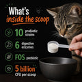 TummyWorks Probiotics for Dogs & Cats with Prebiotics, 160 Scoops. Made USA