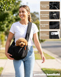 Pet Sling Carrier for Small Dogs/Cats up to 15 lb,Adjustable Shoulder Strap