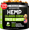 Hemp Calming Chews for Dogs Anxiety & Stress Relief - 170 Dog Calming Chews