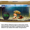 2pack LED Digital Aquarium Thermometer, Tank Thermometer Aquarium Temperature Measurement Display Thermometer for Fish,T