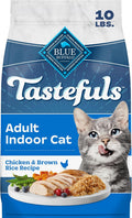 Blue Buffalo Tastefuls Chicken Adult Indoor Dry Cat Food, 10 lb