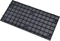 ALEGI Aquarium Grid Isolate Board Divider Fish Tank Bottom Black Filter Tray Plastic Crate (8pcs Black)
