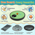 Adjustable Dog Nail Scratch Board with Treat Box – Interactive Dog Nail File Scratch Pad | Built-in Treat Dispenser | No