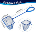 Mogoko 2 Pack Aquarium Net Fish Net Small Net Multi-Size Fine Mesh Fish Net