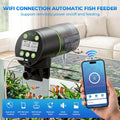Ycozy WiFi Automatic Fish Feeder for Aquarium with Remote APP Control, Plug Powered, with Plug & USB-C Cable Vacation Au