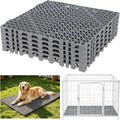 Dog Kennel Pad Keep the Dog cage Away from the Ground Interlocking Dog Kennel for Outdoor Kennel Run Flooring Panel （23.