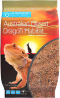 Jurassic Natural Australian Desert Dragon Habitat Substrate, Red, 10lb