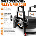 Dog Treadmill with Pin-Hinged Track & 3-Layer Shock Absorption