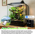 Smart Reptile Mister Automatic Mister System for Reptile Tank APP WiFi Remote Control Reptile Humidifier Fogger for Aqua