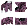 LOVELONGLONG Waterproof Dog Raincoat with Removable Hood – Outdoor Full Body Dog Jacket, Windproof Snowproof Shell Suit 