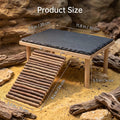 Bearded Dragon Basking Platform Rock with Climbing Ramp, Reptile Basking Platform, Bearded Dragon Basking Rock, Slate Ro