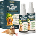 Bitter Apple Spray for Dogs, 2 Pack No Chew Spray to Stop Chewing, Biting & Licking, Natural Dog Deterrent Spray for Fur