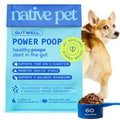Native Pet GutWell Power Poop - Digestive Support & Fiber for Dogs - Promotes Healthy Stools, Supports Balanced Microbiome & Digestive Function - Triple-Biotic Blend & M-Fiber - 60 Scoops