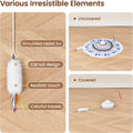 6 Pcs Attachment Refills for the Down Part of Potaroma Hide and Seek Cat Toy