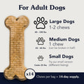 Arterra Dental Chews for Dogs (M-XL) with Nano-Nydroxyapatite 14 Count
