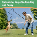 SailStart Flirt Pole for Dogs Heavy Duty 40inch Extendable Aluminum Alloy Dog Flirt Pole for Large/Medium/Small Gogs,Interactive Dog Toys for Indoor/Outdoor