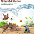 Natural Aquarium Driftwood Fish Tank Decorations Reptile Decor