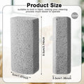 InnoHHustle 2 Pcs Pet Hair Block, Pet Hair Remover Grey Pumice Stone for Dog Cat Fur Removal Cleaning Dog Cat Fur Remover Stone Pets Rocks for Sofa Car Interior Bedding Carpet Couch Furniture