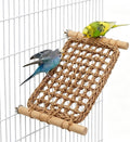 Bird Seagrass Mat Parrot Climbing Net Ladder Bridge Chew Toy