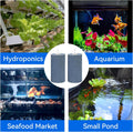 AQUANEAT Aquarium Air Stone 4x2 inch 2 Pack, Large Airstone, Aerator Bubble Diffuser, Air Pump Accessories for Aquariums