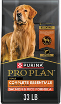 Purina Pro Plan Complete Essentials Salmon & Rice Dry Dog Food, 33 lb Bag