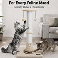 35-Inch Tall Cat Scratching Post, Stable Base for Large Cats