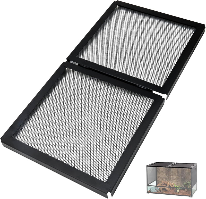 Terrarium Screen Cover Reptile Tank ScreenTop Lid for 10 Gallon Aquarium