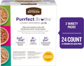Rachael Ray Nutrish Purrfect Broths Wet Cat Food, Variety Pack, 1.4 Ounce Pouch (Pack of 24), Grain Free