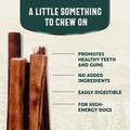 Hank & Roy All-Natural Pig Ears for Dogs + Dog Bully Sticks Bundle, 6 Pig Ears and 6 Bully Sticks, Long Lasting, Antibio