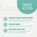 Plaque Busters Dental Sticks Triple Action Chicken and Bacon Flavour, 8.2 oz, Dog Treat