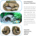 Reptile Hide Skull Animal Skeletons Decorations, Aquarium Hideaway Cave Fish Tank Decorations for Amphibians, Betta Fish