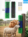 Livestock Scratching Brush, Itch Relief Goat Scratching Post Brush
