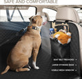 SHARLOVY Back Seat Extender for Dogs, Heavy Duty Dog Car Seat Cover for Back Seat and Aggressive Chewer, Large Hard Bott