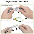 Adjustable Dog Collar, Large Pinch Collar for Dogs, 3.5mm, 19.6-Inch