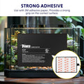 iPower 8X12 Inch Reptile Heat Pad Under Tank Heater Terrarium Warmer Heating Mat for Turtles Lizards Frogs and Other Sma