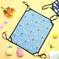Shappy 5 Pcs Pet Hammock for Cage Hanging Pet Hammock Bed with Metal Hooks Cats Ferret Soft Bed Suitable for Guinea Pig Hamster Gerbil Kittens Cats Cage(Classical)