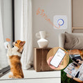 Dog Door Bell for Potty Training to Go Outside, WiFi Doggie Door Bell, Wireless Doggy Doorbell with Phone App,Waterproof