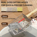 DUSTNIX Cat Litter Scoop, Premium Kitty Shovel with Hook and Hole, Metal Sifter Scooper Stainless Steel for Easy Cleaning, Durable and Heavy Duty, Odor-Free for Litter Box (Only Scoop)