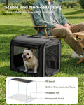 Dog Car Carrier Light Weight 24×17.7×20.5in, Foldable Dog Carrier