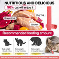 Packsy 100g/3.52oz Freeze-Dried Chicken & Dragon Fruit Sticks for Cats,High-Protein, All-Natural Treats,Irresistible Flavor & Crunchy Texture,Perfect for Training & Rewards