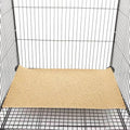20 Pack Gravel Paper for Bird Cage, 17 x 11 inch Bird Cage Gravel Liner, Parrot Grinding Sandpaper, Easy Clean Pet Sandpaper, Calcium Paper with Sea Sand for Parakeets Cockatiels Conures Lovebirds