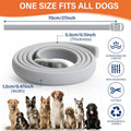 4 Pack Flea and Tick Collar for Dogs - 25" Adjustable Collar Fits Dogs, Long-Lasting 24-Month Protection for Small, Medi