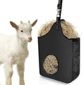 Hay Bag Hanging Goat Feeder Tote with Adjustable Strap