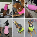 KOOLTAIL Boy Dog Clothes for Large Dogs, 2 Pack Cotton Summer Dog T Shirts UV & Insect Protection for Outdoor Camping, A
