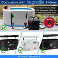 SereneLife 79-Gallon Cold Plunge Chiller – 1/3 HP Ultra-Quiet Aquarium, Hydroponics & Fish Tank Cooling System with Tita