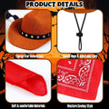 Pet Cowboy Costume, Cat Dog Halloween Costumes Halloween Pet Cat Dog Cowboy Hat with Bandana Scarf for Cats Small Dogs P
